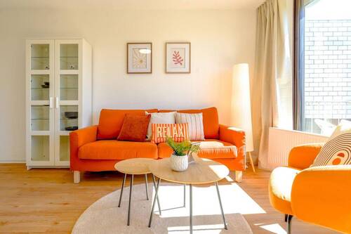 modernes Farbkonzept - Etagenwohnung mit 40,00 m&sup2; in Mainz zum Kaufen