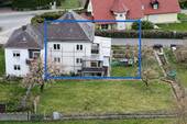 Rückansicht - Doppelhaushälfte mit 130,00 m&sup2; in Greding zum Kaufen