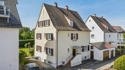 Ansicht Nord - Mehrfamilienhaus, Wohnhaus mit 208,00 m&sup2; in Friedrichshafen / Fischbach Bodensee zum Kaufen
