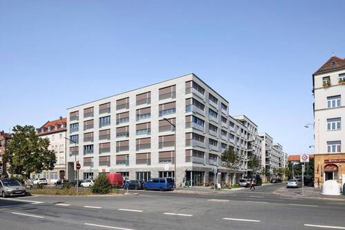 Ansicht - Seltene Gelegenheit: Sicherer Tiefgaragenstellplatz in Fürther StraßeFahrradstraße