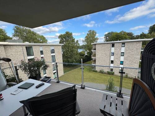 Blick auf die Anlage - Etagenwohnung mit 92,00 m² in Lübeck zum Kaufen