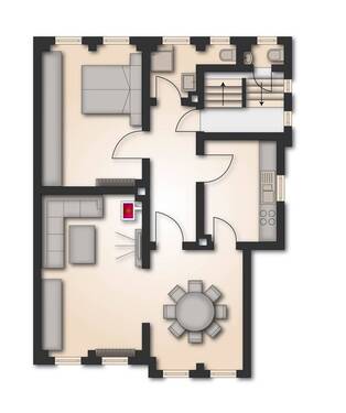 2. Obergeschoss Visualisierung - 