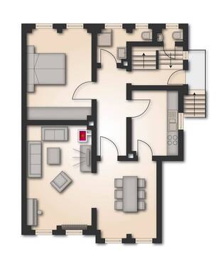 Erdgeschoss Visualisierung - 