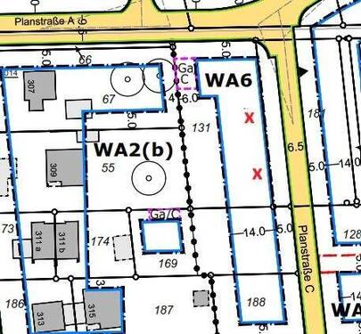 Auszug aus B-Plan T27 und T28.jpg - 5 Zimmer Einfamilienhaus zum Kaufen in Herford
