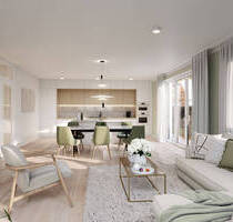 NEUBAU-Gartenwohnung in München-Solln: 4 Zimmer, moderner Wohnkomfort im Grünen