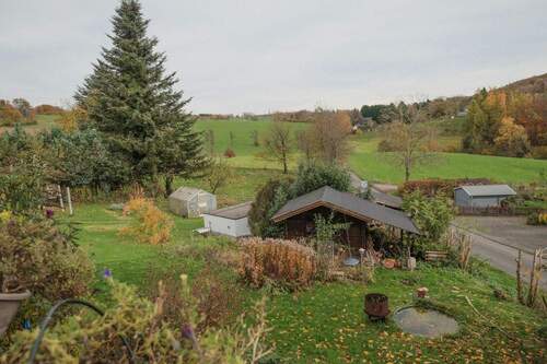 Ausblick vom EG-Wohnraum - Balkon - 