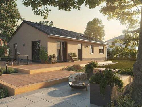 Bungalow-100-Ansicht Gartenjpg - Ein Bungalow für die ganze Familie.