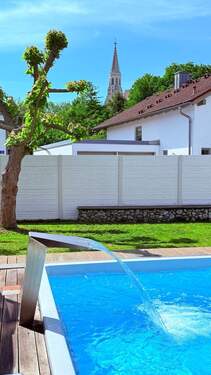 Blick in den Gartenbereich - 