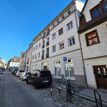 Aussenansicht - Mitten in der Altstadt von Ravensburg liegt diese schöne 2 Zimmerwohnung
