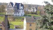 Blick von OG auf Schloß - 