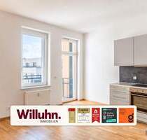 Sofort einziehen! 4-Zimmer Altbauwohnung I moderne Einbauküche I West-Balkon - Leipzig Möckern