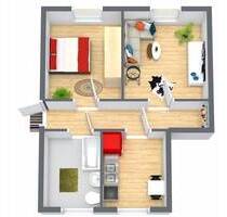 2-Raum-Wohnung mit Einbauküche in Traumlage - Langenweißbach Langenbach