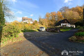 Blick aufs Baugrundstück - 