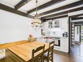 Küche/Essbereich - 3 Zimmer Etagenwohnung in Siegsdorf