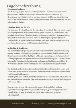 Lagebeschreibung deutsch - 