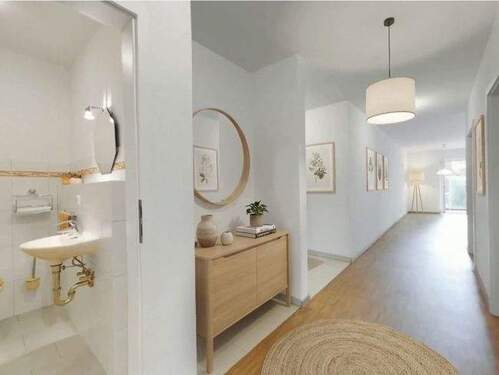 KI- Einrichtungsvorschlag - Zentral in Rellingen 'Provisionsfrei' Stilvolles Wohnen mit Terrasse und Tiefgaragenkomfort