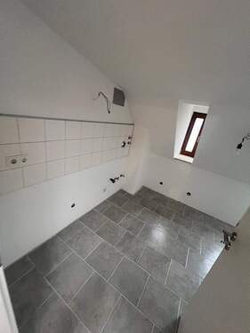 Küche ohne EBK - 3 Zimmer Etagenwohnung zur Miete in München