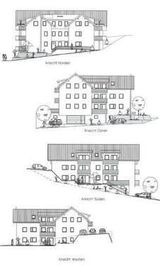 Ansichten Gesamt - 4 Zimmer Etagenwohnung zur Miete in Ronsberg