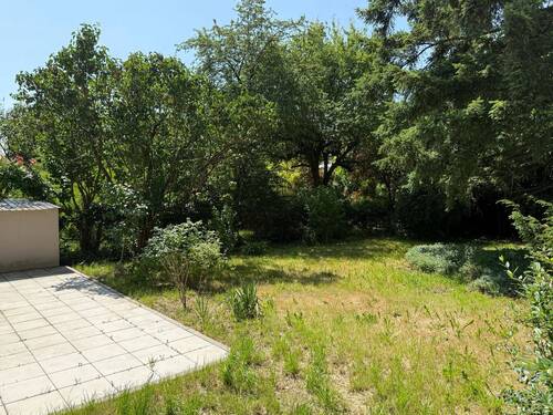 Garten mit Terrasse - Doppelhaushälfte mit 105,00 m&sup2; in Frankfurt am Main zum Kaufen
