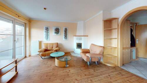 Wohnzimmer - 2 Zimmer Etagenwohnung in Blaichach