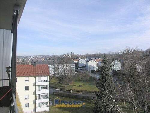 Ausblick vom Balkon - 4 Zimmer Etagenwohnung in Baienfurt