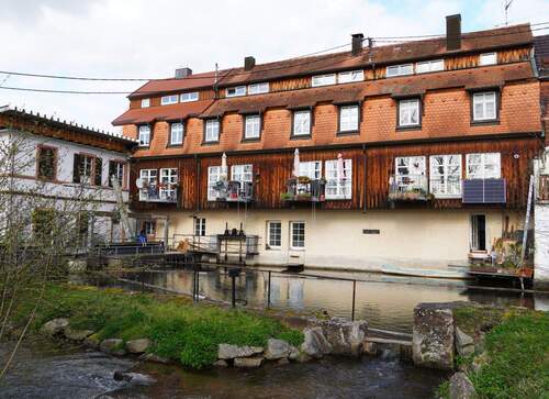 Hausansicht_hinten.JPG - 4 Zimmer Etagenwohnung in Kenzingen