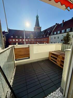 Balkon nach Süden - 