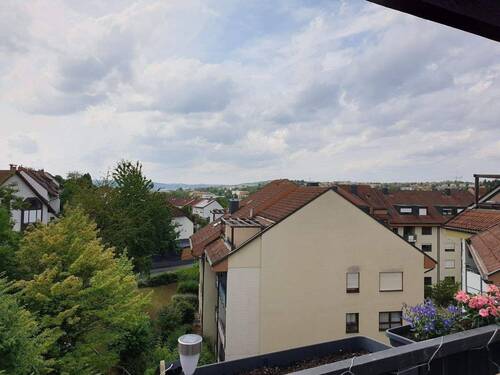 Aussicht vom Balkon aus - 