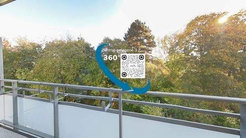 Balkon_1 - 3- Zimmerwohnung nahe Pinneberger Bahnhof - provisionsfrei