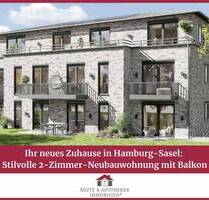 Ihr neues Zuhause in Hamburg-Sasel: Stilvolle 2-Zimmer-Neubauwohnung mit Balkon - Hamburg Sasel