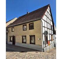 historisches Eckhaus in Oderberg