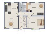 Grundriss EG - Einfamilienhaus mit 120,00 m² in Münster zum Kaufen