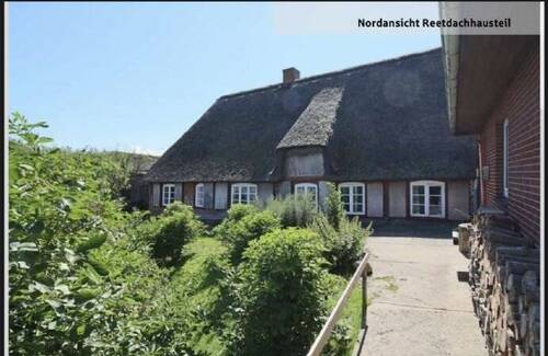 Nordansicht - 1 Zimmer Bauernhaus, Landhaus in Langeneß