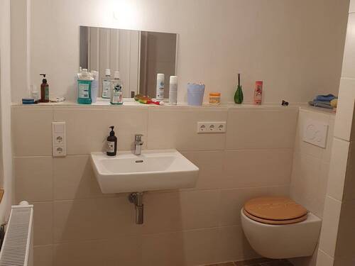 Chic saniertes Bad mit Dusche im EG - 