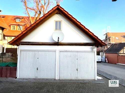 Garage Außenansicht - 2 Garagen im Herzen von Braunschweig Ölper - Auch einzeln zu verkaufen