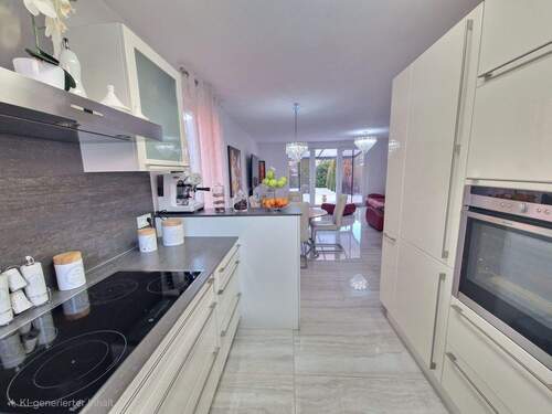 Moderne Küche und Wohnraum - 