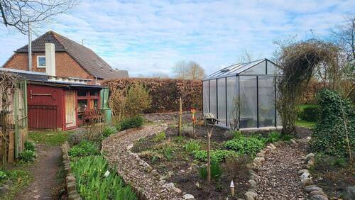Gartenblick aus der Küche - 