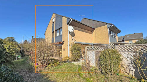 Rückansicht - Reihenendhaus im schönen Wesel-Flüren mit Garten, Garage & Potenzial im ausbaubaren Dachgeschoss!