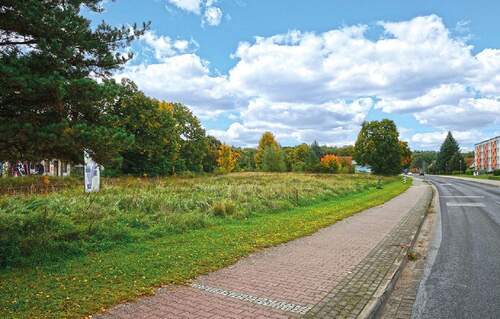 Straßenansicht - Grundstück in Lychen