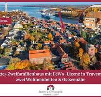 Gepflegtes Zweifamilienhaus mit FeWo-Lizenz in Travemünde - zwei Wohneinheiten & Ostseenähe!