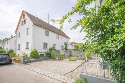 Außenansicht - Sanierungsbedürftiges Einfamilienhaus im Zentrum von Bad Saulgau