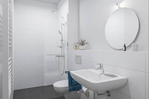 Bad.jpg - 1 Zimmer Etagenwohnung zur Miete in Erlangen