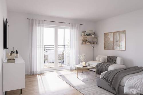 Wohnen - 1 Zimmer Etagenwohnung in Erlangen