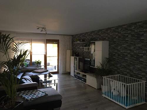 Wohnzimmer - Etagenwohnung mit 92,00 m² in Filderstadt zum Kaufen