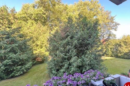 Wohnung kaufen in Bremen – Hechler & Twachtmann Immobilien - Idyllische Lage - Drei-Zimmerwohnung mit West-Loggia im Hochparterre!