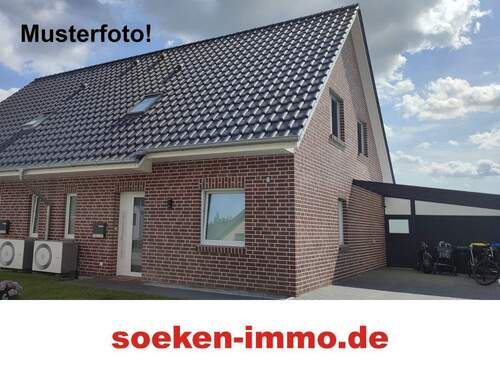 1. Hauptbild - Neubaudoppelhaushälfte - noch mit erheblichen Gestaltungsmöglichkeiten! **JG2510**