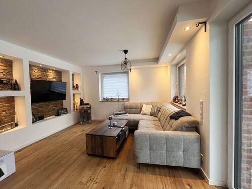 Wohnzimmer - 4 Zimmer Einfamilienhaus zum Kaufen in Rheine