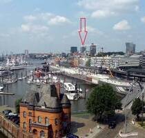 Einzigartiger Hafen- Elbblick von der 105 ² großen Terrasse Ihres neuen Büros provisionsfrei - Hamburg St. Pauli
