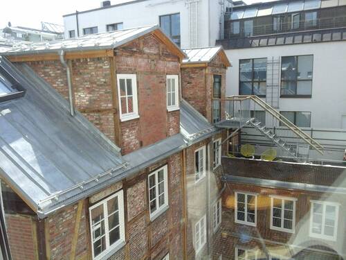 Blick in den Hinterhof - 