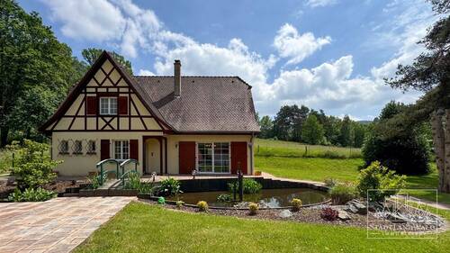 Hausansicht - Teich - 